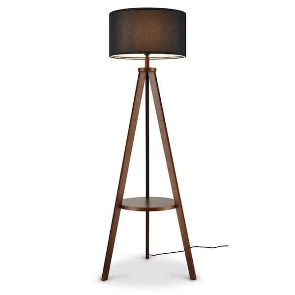 Wood Tripod Floor Lamp, High End Tripod Floor Lamps