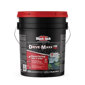 4.75 Gal. Drive-Maxx 700 Matte Black Water-Based Rubberized Asphalt Driveway Sealer