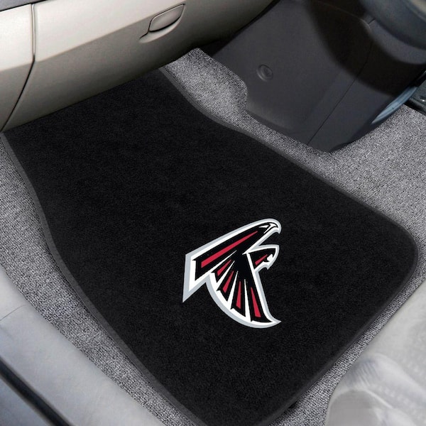 Atlanta Falcons 2-Piece Embroidered Car Mat Set