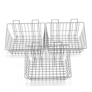 Slatwall Metal Basket (3-Pack)