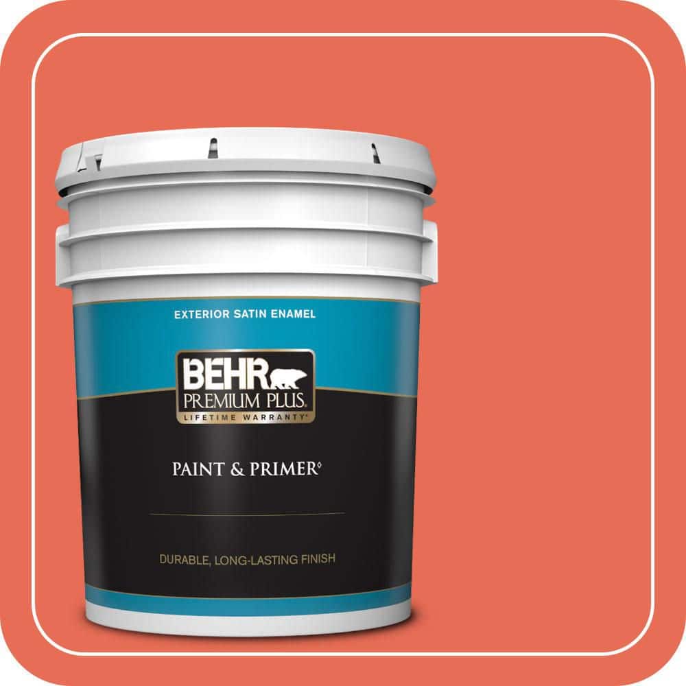 5 gal. #190B-6 Wet Coral Satin Enamel Exterior Paint & Primer price history on PriceWatchPro