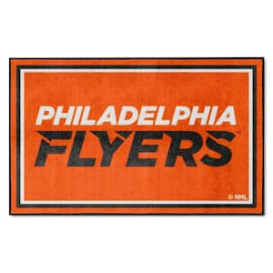Philadelphia Flyers 4ft. x 6ft. Plush Area Rug