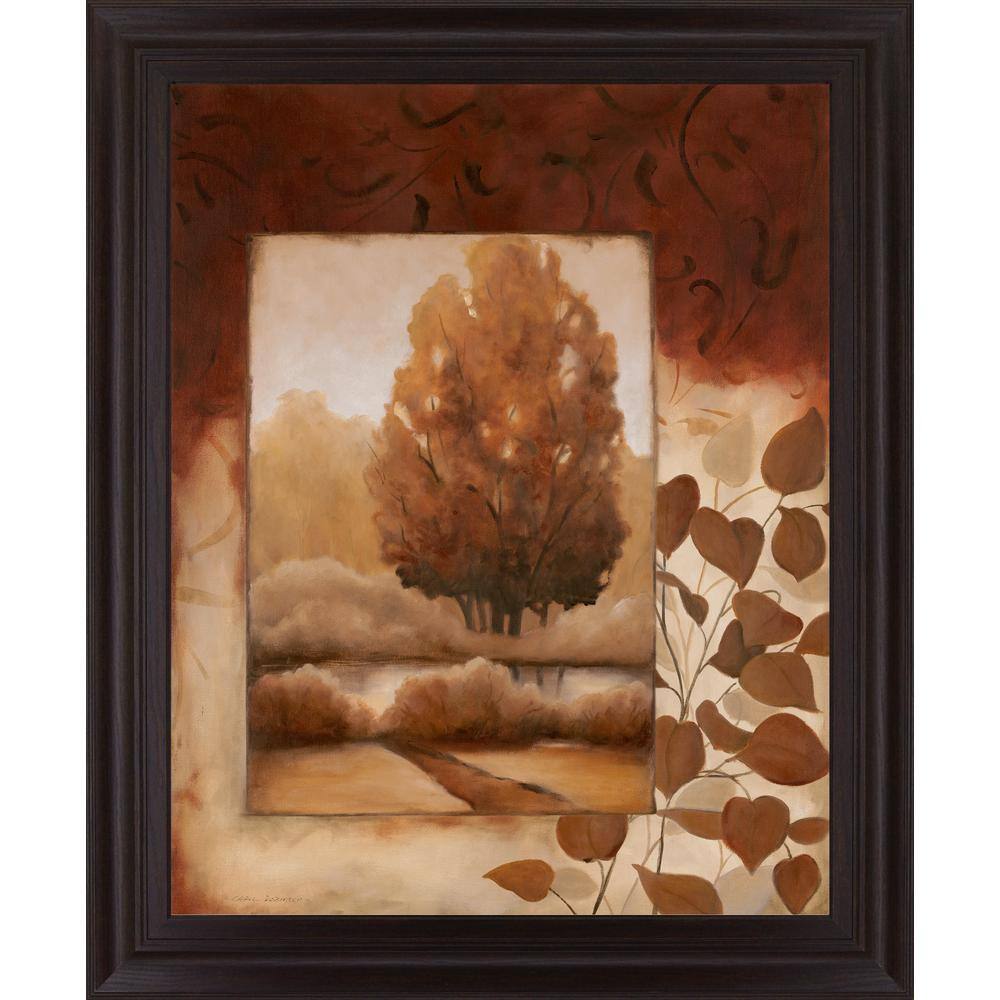 "28 in. x 34 in. ""Fall Vignette Il"" By Carol Robinson Framed Print Wall Art" price history on PriceWatchPro