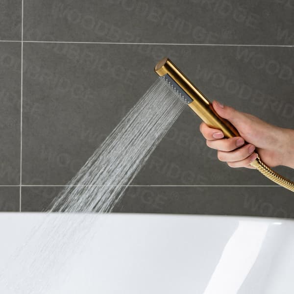 WOODBRIDGE Florence Single-Handle Freestanding Tub Faucet with