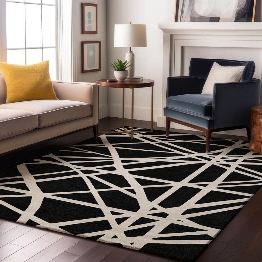 Reviews for Addison Rugs Mayfield Premium Machine Washable Abstract ...