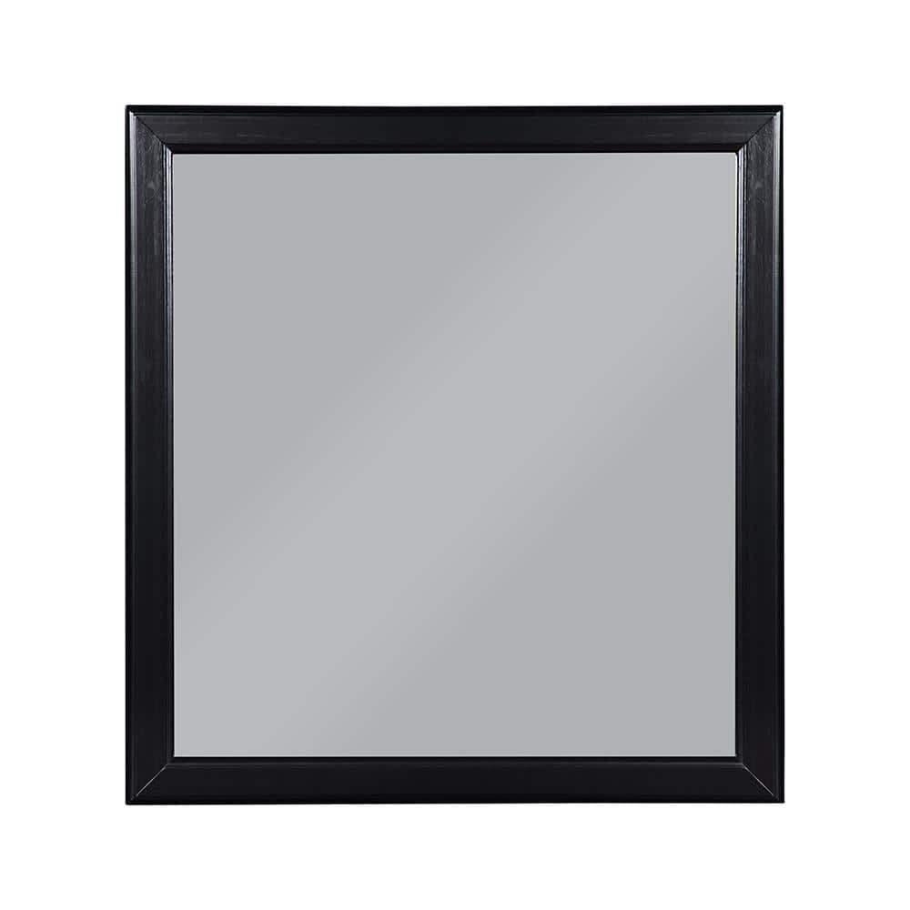 ACME 23734 Louis Philippe Mirror, Black