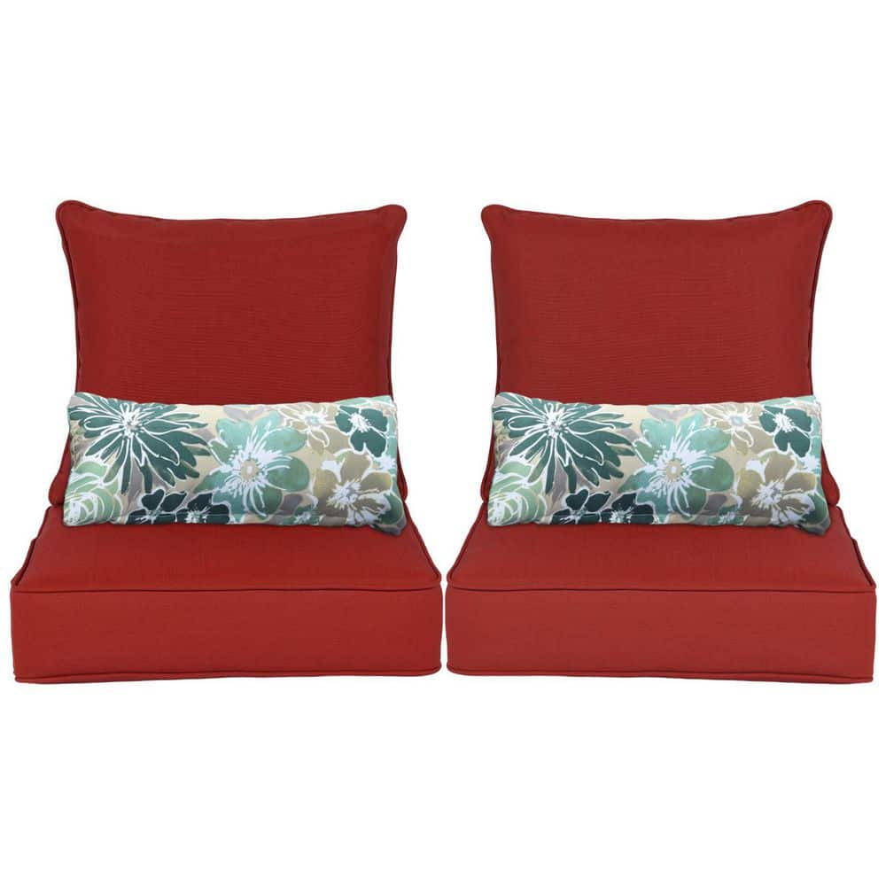 22 in. x 24 in. Patio Furniture Outdoor Deep Seat Single Chair Sofa Cushion Back Olefin Fabric Slipcover Sponge Foam price history on PriceWatchPro