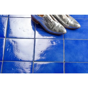 Appaloosa Blue 7 in. x 7 in. 10mm Polished Porcelain Floor and Wall Tile (30-piece 10.43 sq. ft. / box)