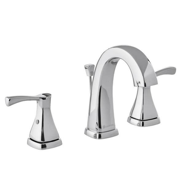 Glacier Bay Jaci 8 in. Widespread 2-Handle Bathroom Faucet in Chrome