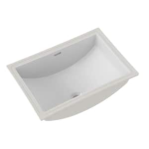 SIGNATURE HARDWARE Sawgrass 21 in. Undermount Bathroom Sink in