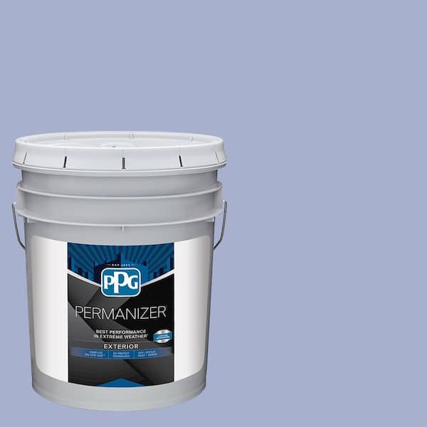 PERMANIZER 5 gal. PPG1167-4 Lovely Lilac Satin Exterior Paint
