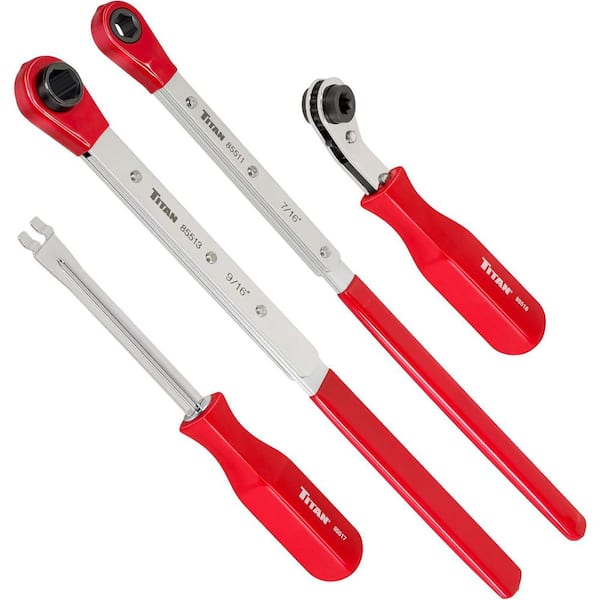 4-Piece Slack Adjusting Tool and Wrench Kit