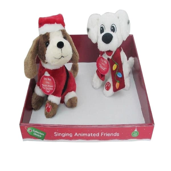 9 in. Silly and Wild Animated Puppy