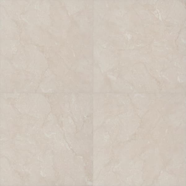 MSI Flint Frost 17 in. x 17 in. Glossy Ceramic Stone Look Floor and Wall Tile (27.02 sq. ft. /Case)
