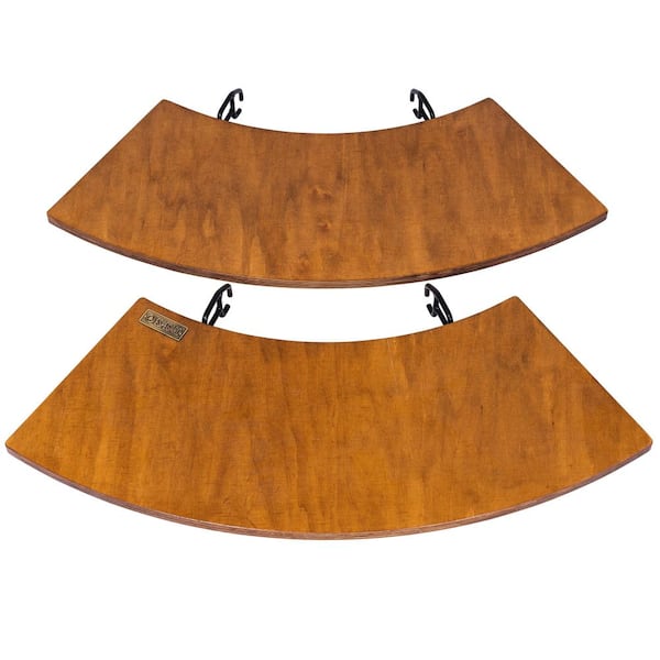 Birch Wood Sideboards for Campfire Pan 60/70, Outdoor Fireplace Accessory