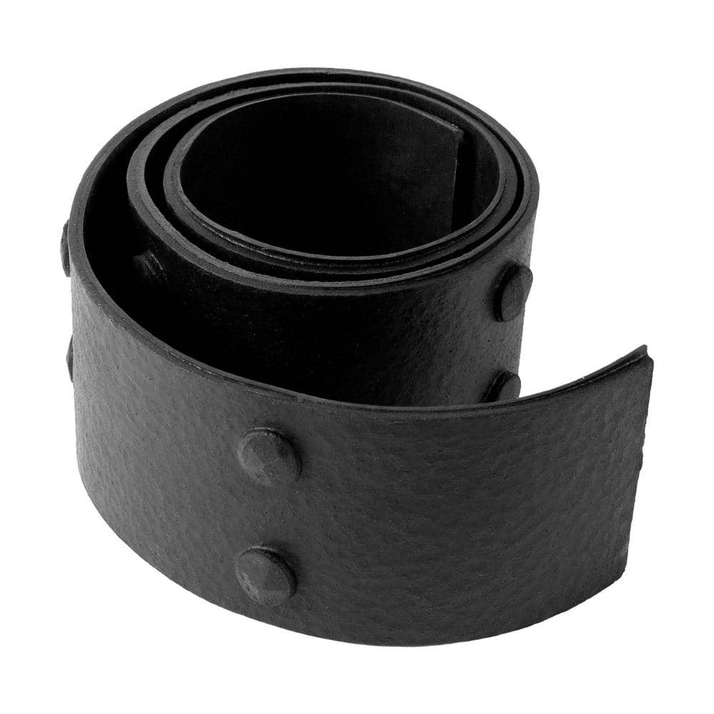 41" Black Flexible Rubber Strapping for Faux Wood Beams