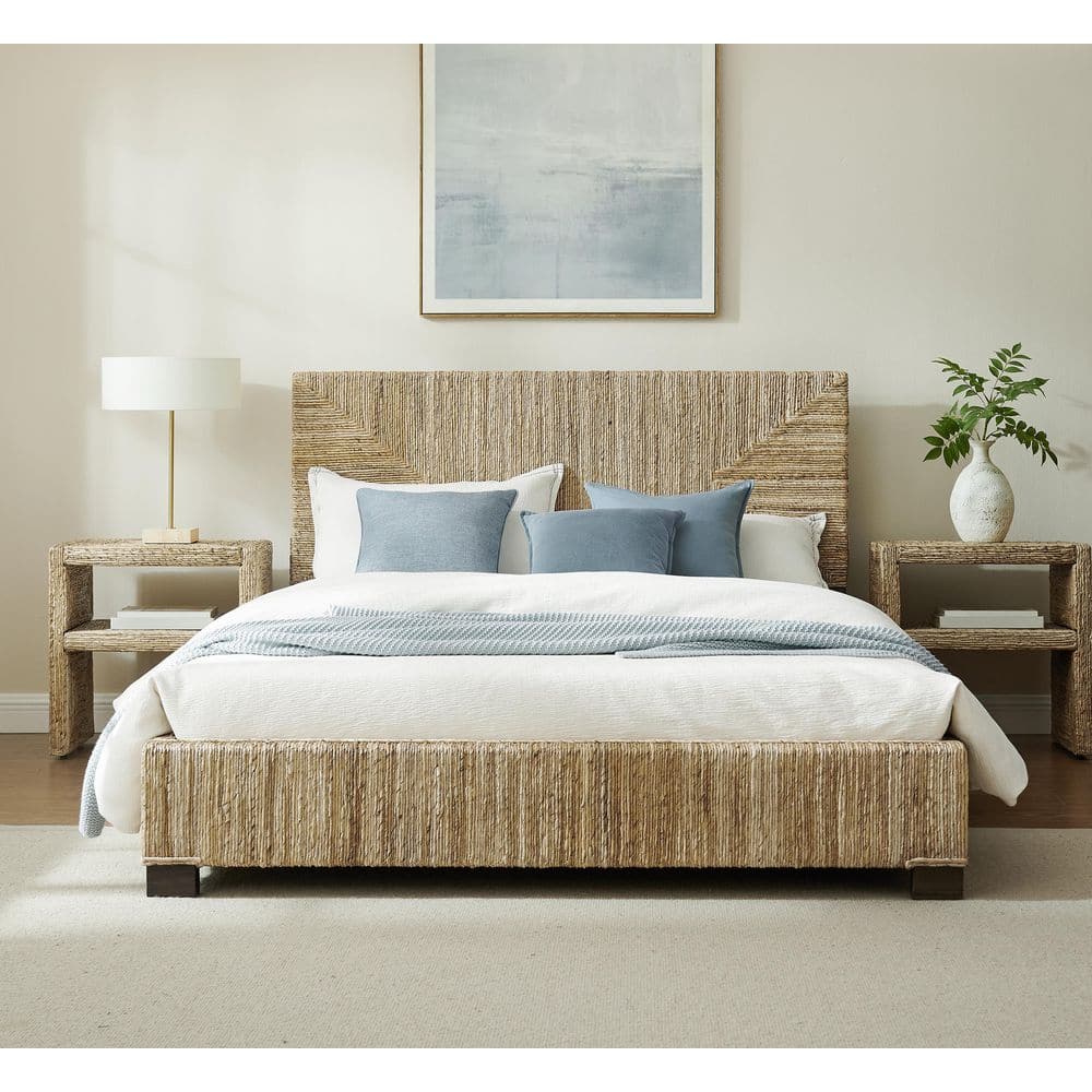 Marella Brown Frame King Panel Bed price history on PriceWatchPro