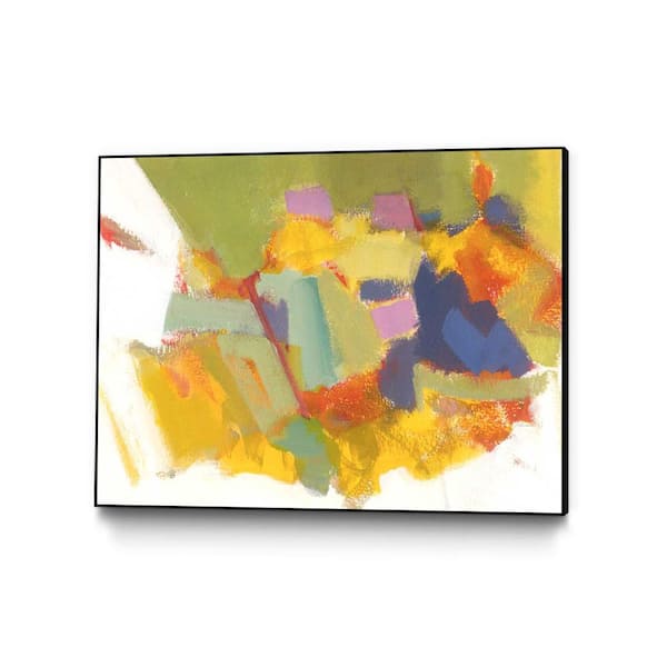 Unbranded 32 in. x 24 in. "Abstraction 1" by Diane Lambin Framed Wall Art