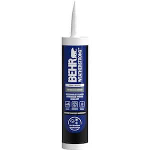 Weatherstrong 9.5 fl. oz. White Interior/Exterior Window and Door Advanced Hybrid Polymer Sealant