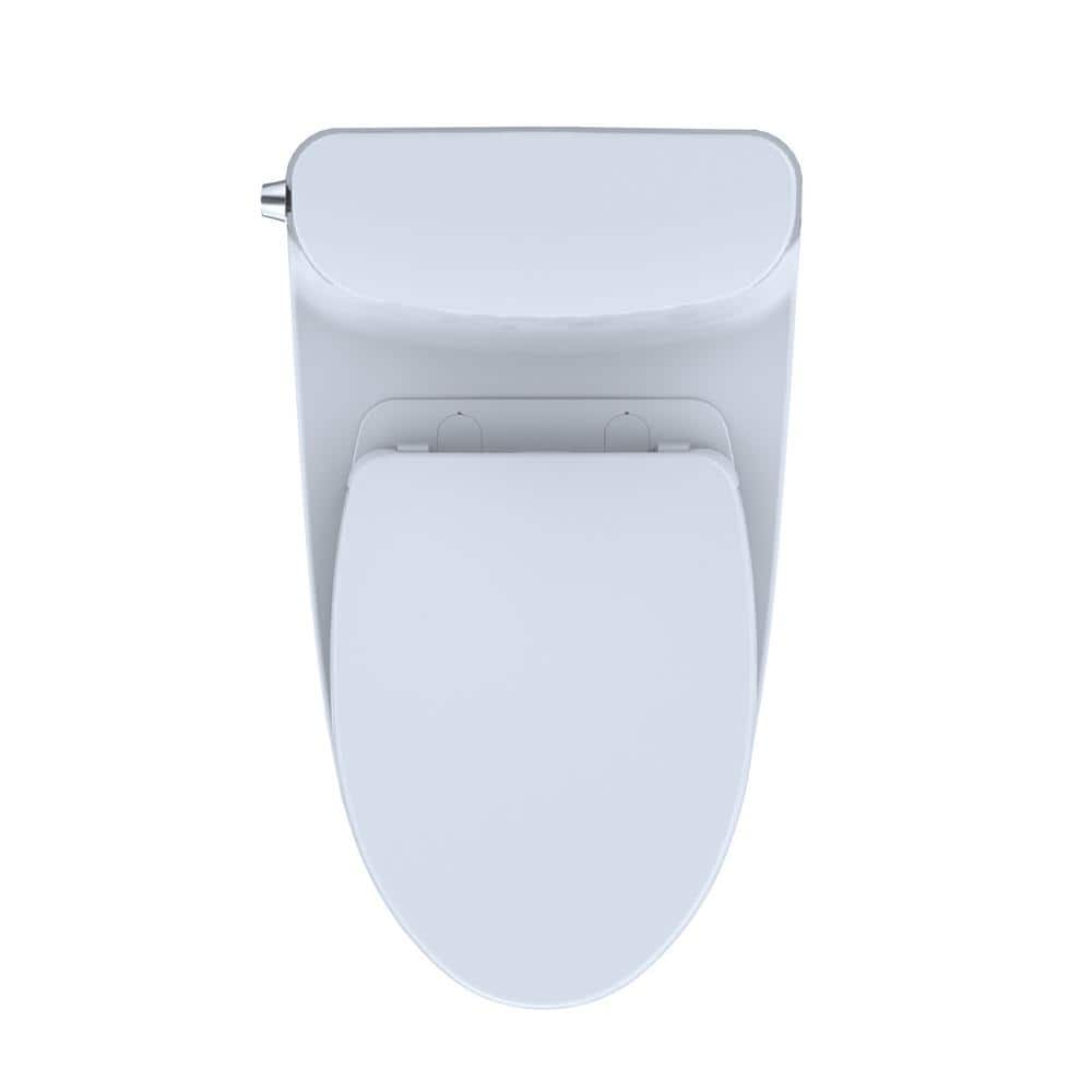 Nexus White Vitreous China Elongated One-Piece Toilet