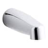 KOHLER Coralais 8 in. L x 3 in. W x 3 in. H Wall-Mount Bath Spout ...