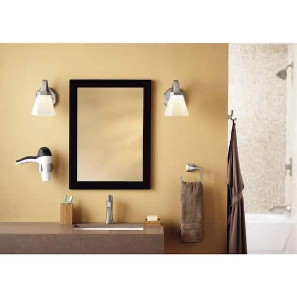 Voss Towel Ring in Brushed Nickel