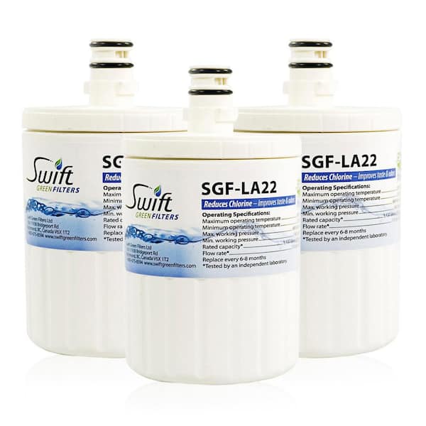 Swift Green Filters Compatible Refrigerator Water Filter for LT500P, 5231JA2002A, 46-9890, (3 PacK)