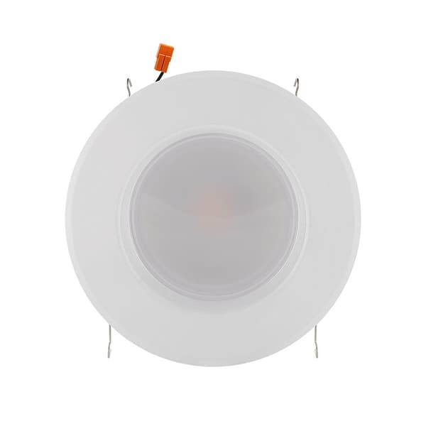 1-pack 6 in. 2700K Color Temperature New Construction IC Rated Recessed Integrated LED Kit