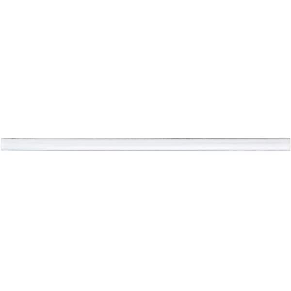 Ivy Hill Tile Mesa White 0.5 in. x 11.73 in. Polished Ceramic Wall Pencil Tile