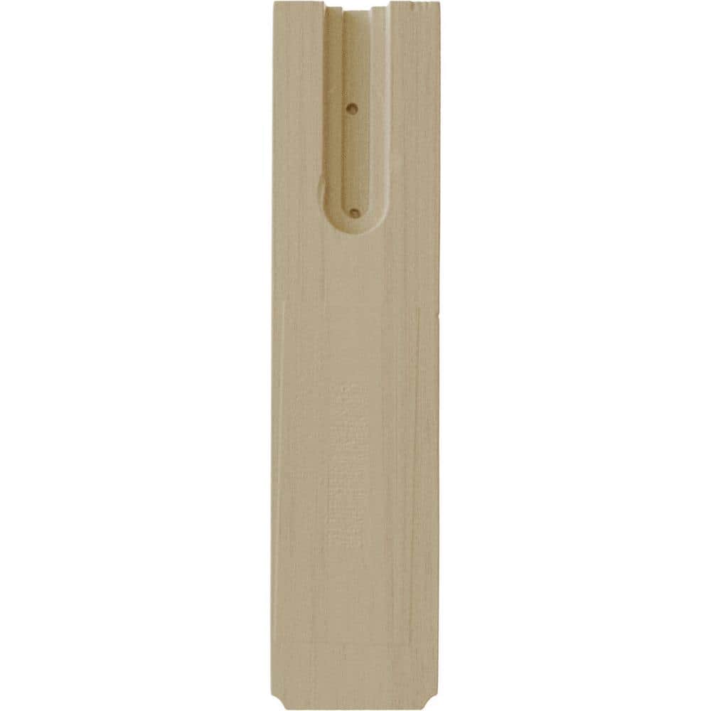Plymouth Natural Rubberwood Decorative Corbel Bracket