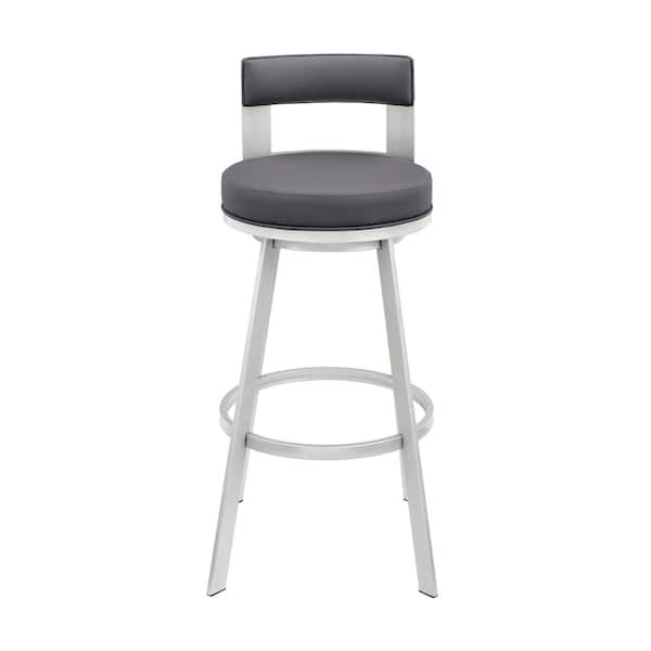 Grey and 2025 silver bar stools