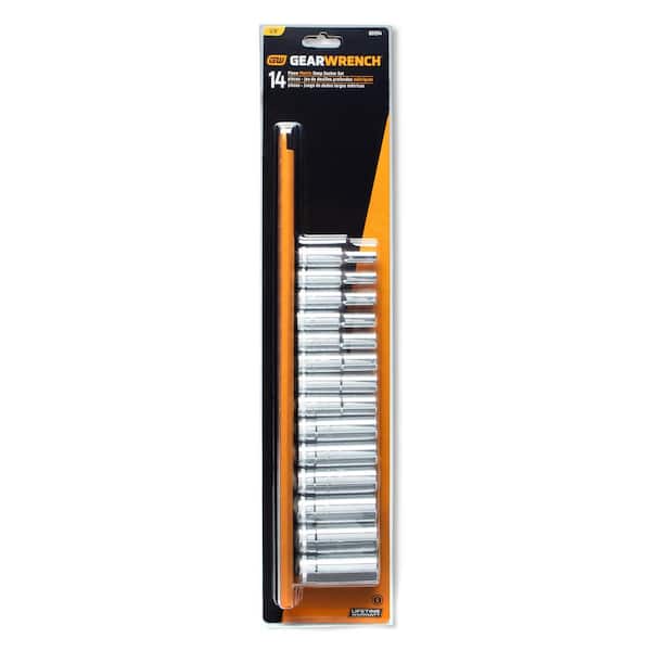 Jeu De 27 Douilles 3/8″ – Standards Et Profondes – Acier Chrome Vanadium – Modèle 81627RD
