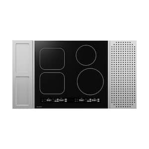 24 in 4 Elements Induction Cooktop in Black