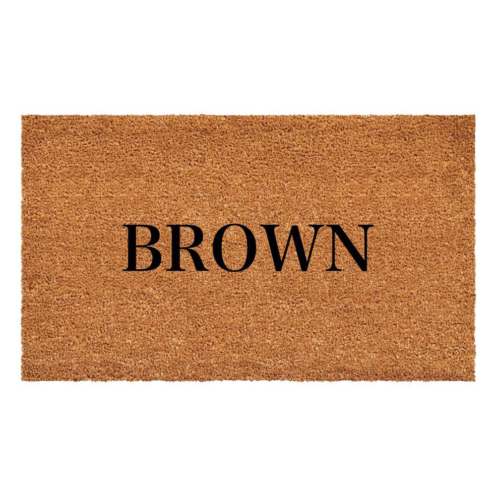 Bold Brown Multi-Colored 24 in. x 48 in. Indoor or Outdoor Doormat price history on PriceWatchPro