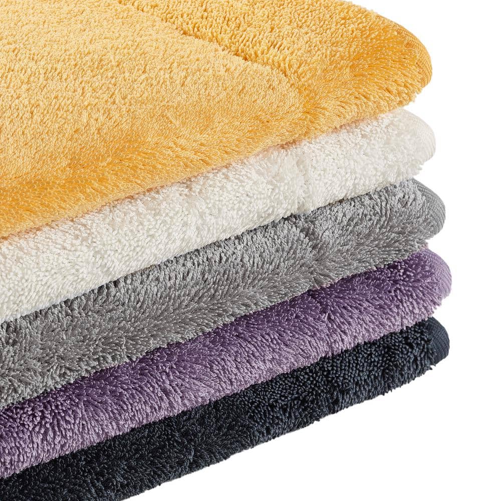 Wisteria Purple 20" x 32" Microfiber Memory Foam Bath Mat