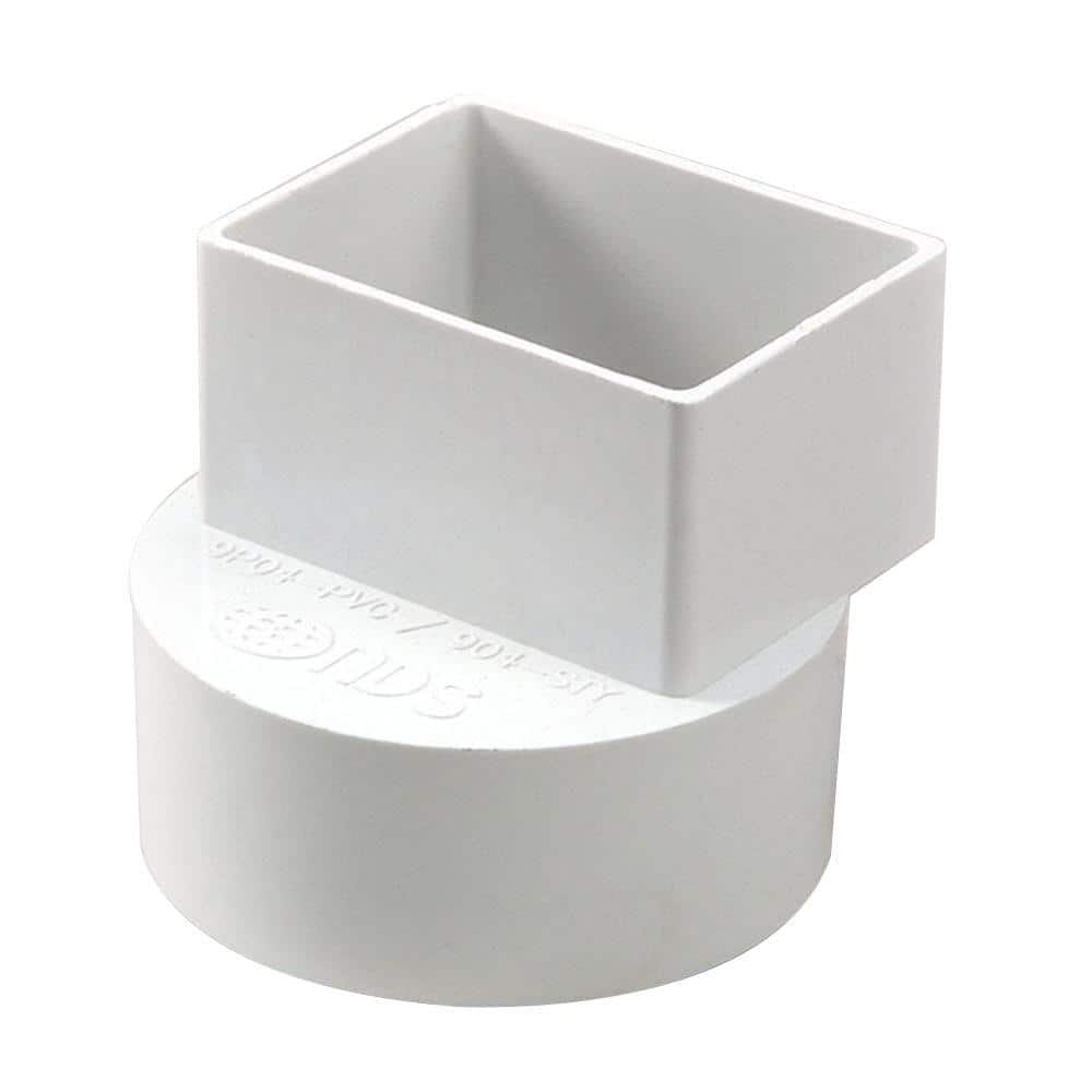 HIPS Offset Downspout Adapter, 2X3 in. Downspout X 4 in. S&D Hub price history on PriceWatchPro