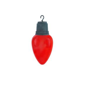 Jumbo LED Red Bulb With Timer