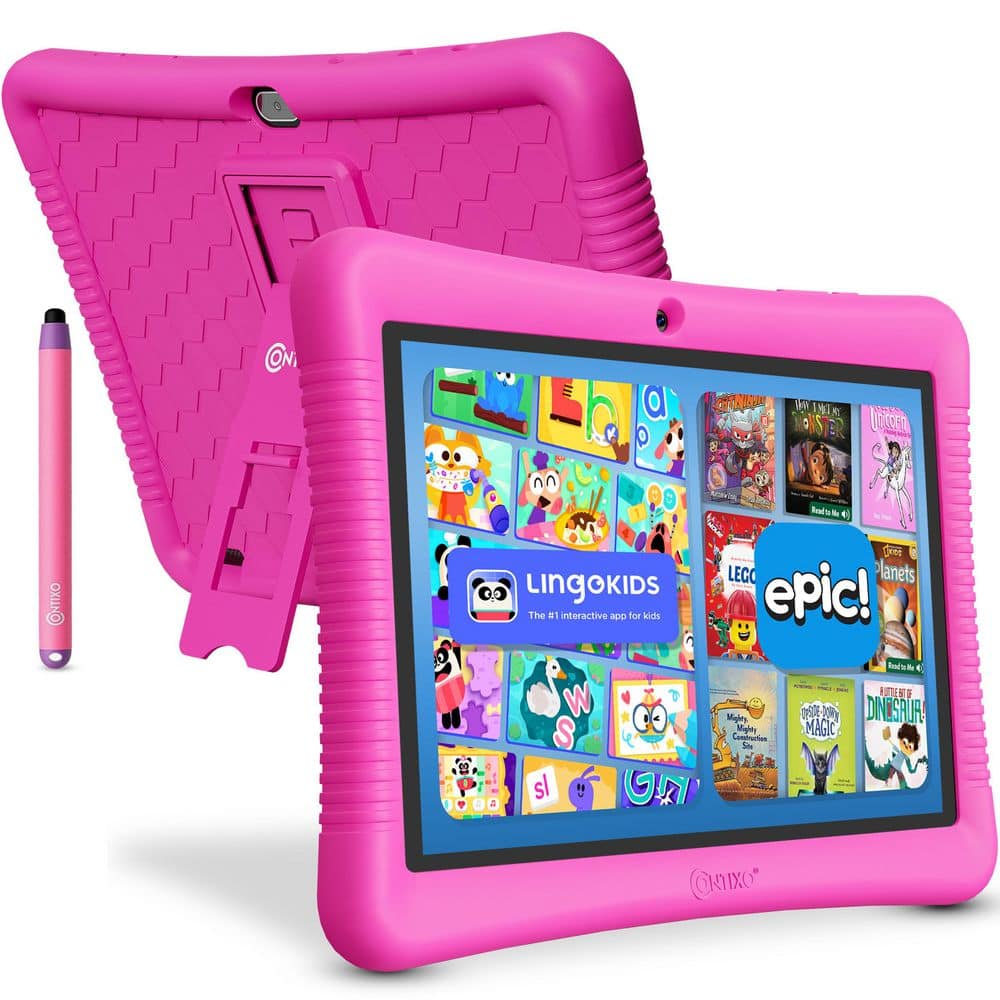 K102 Kids Tablet 32GB, 10 in. WiFi Learning Device with Parental Controls, Epic and LingoKids, Pink price history on PriceWatchPro