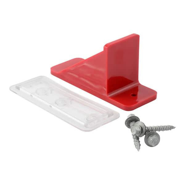 Unbranded Crimson Red Commercial Bulk Pack Snow Guards, Perfect Seal Gaskets and Screw (50-Quantity)