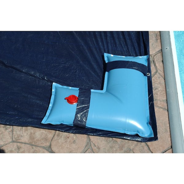 Robelle 2 ft. x 2 ft. Blue Heavy-Duty Corner Water Tubes for In-Ground Pool Covers
