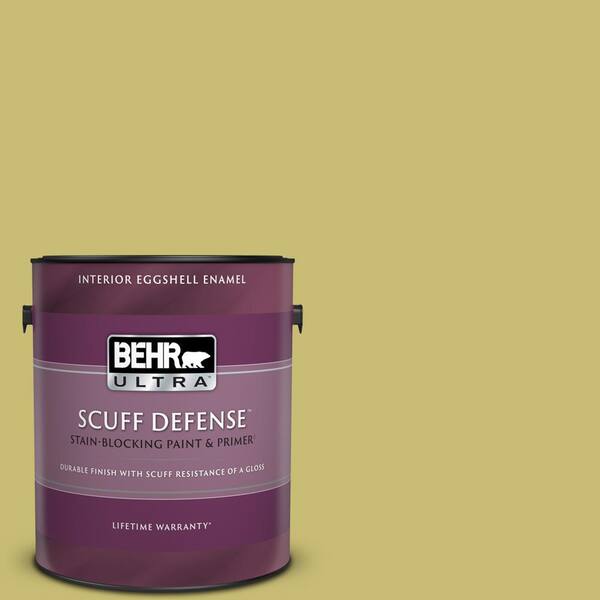 BEHR ULTRA 1 gal. Home Decorators Collection #HDC-SP16-02 Pistachio Shortbread Extra Durable Eggshell Enamel Int. Paint & Primer