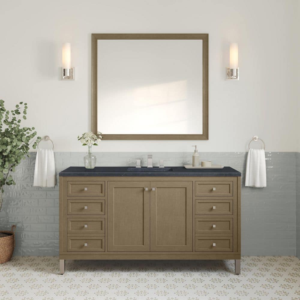 James Martin Vanities Chicago 60.0 in. W x 23.5 in. D x 33.76 in. H ...