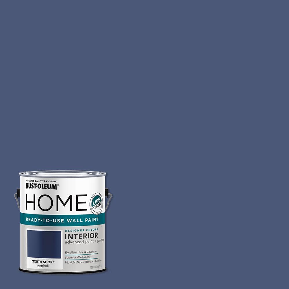 Rust-Oleum Home 1 Gal. Eggshell North Shore Interior Wall Paint 365501