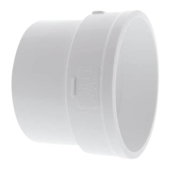 NIBCO 3 in. x 4 in. PVC DWV Hub x No Hub Soil Pipe Adapter Fitting