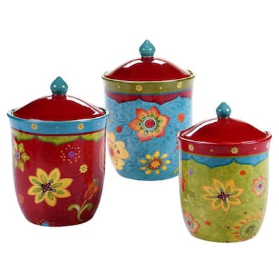 https://images.thdstatic.com/productImages/8091690e-e702-4d33-b9cc-80aec3e8f775/svn/multicolor-floral-certified-international-kitchen-canisters-22455-64_400.jpg