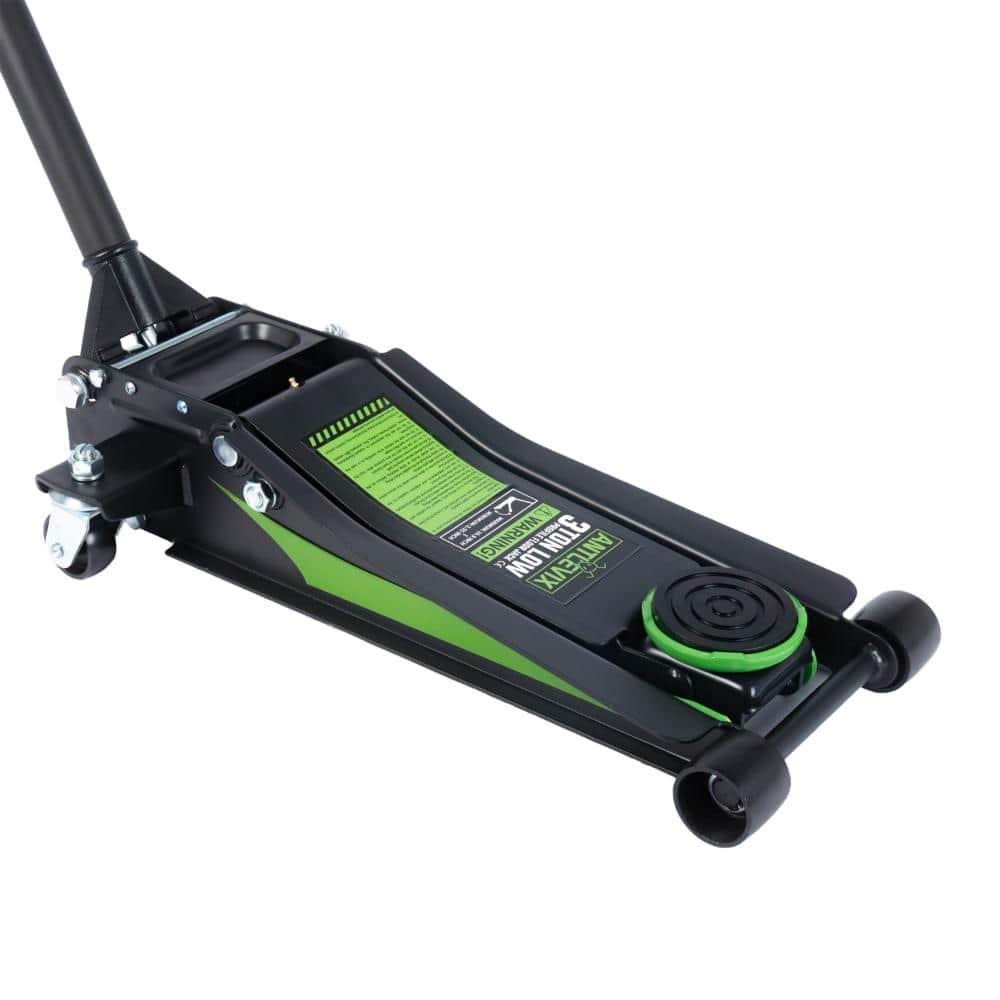 3-Ton (6,600 lbs.) Low Profile Hydraulic Floor Jack, Steel, Dual Piston Pump for Cars, SUVs, and Trucks price history on PriceWatchPro
