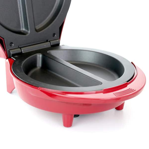 Better Chef 98595022M 4-Egg Electric Double Red Omelet Maker