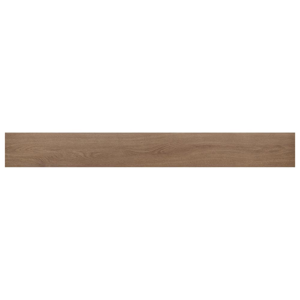Hemlock Elegant Brown 4 in. x 0.35 in. Wood Look Matte Porcelain Floor and Wall Tile Sample price history on PriceWatchPro