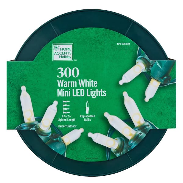 300 Count Warm White Mini LED Lights