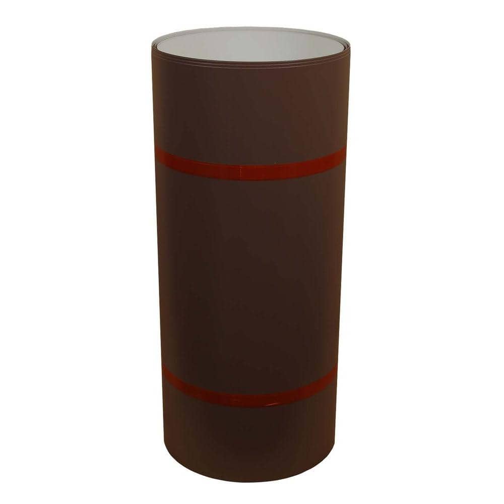 Amerimax Home Products 24 in. x 50 ft. Sable Brown over White Aluminum Trim  Coil 69124033 - The Home Depot
